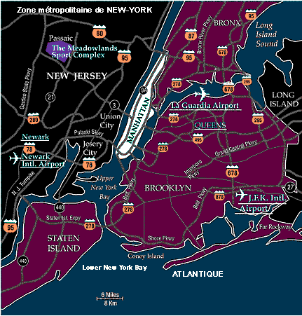 Image de la géographie de New York