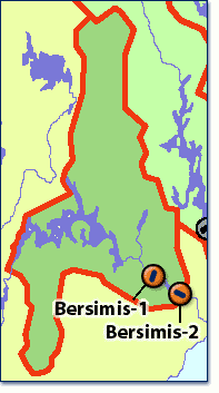 Les installations hydroélectriques de la rivière Betsiamites