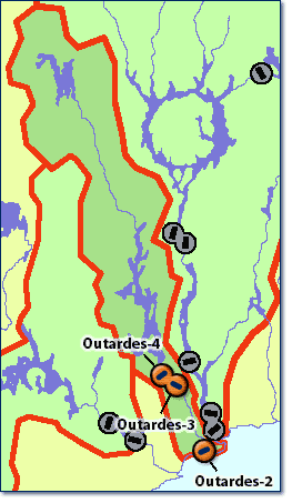 Les installations sur la rivière aux Outardes