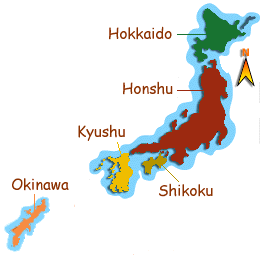 L’île d’Honshu