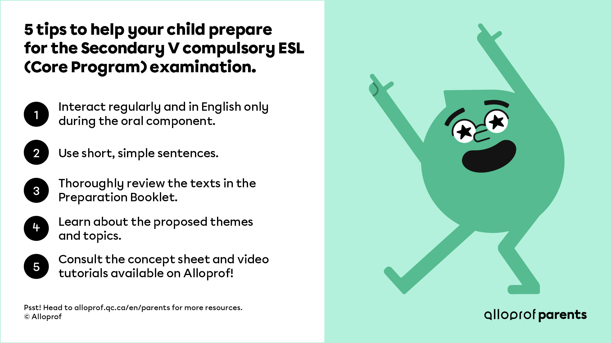 Tips and tools Alloprof Parents