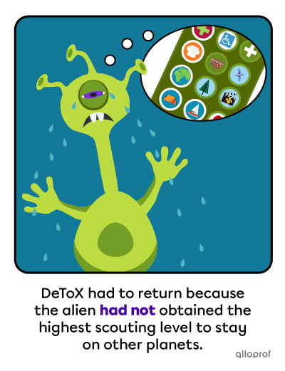 Past perfect contracted negative