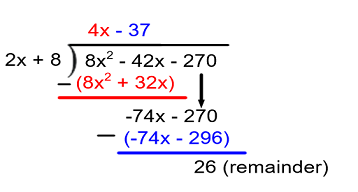 polynomial division