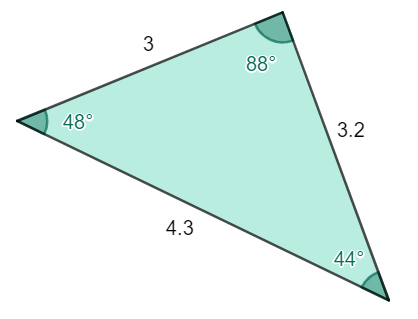 Scalene acute triangle