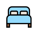 A bed.