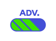 A progress bar with the letter “ADV.”