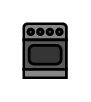 A stove.