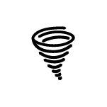 A tornado.