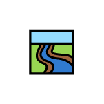 A river.