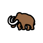 A wooly mammoth.