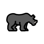 A rhinoceros.