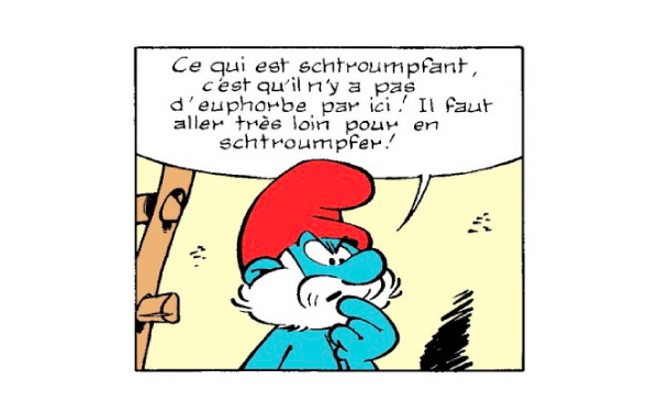 Un exemple d’angle normal.