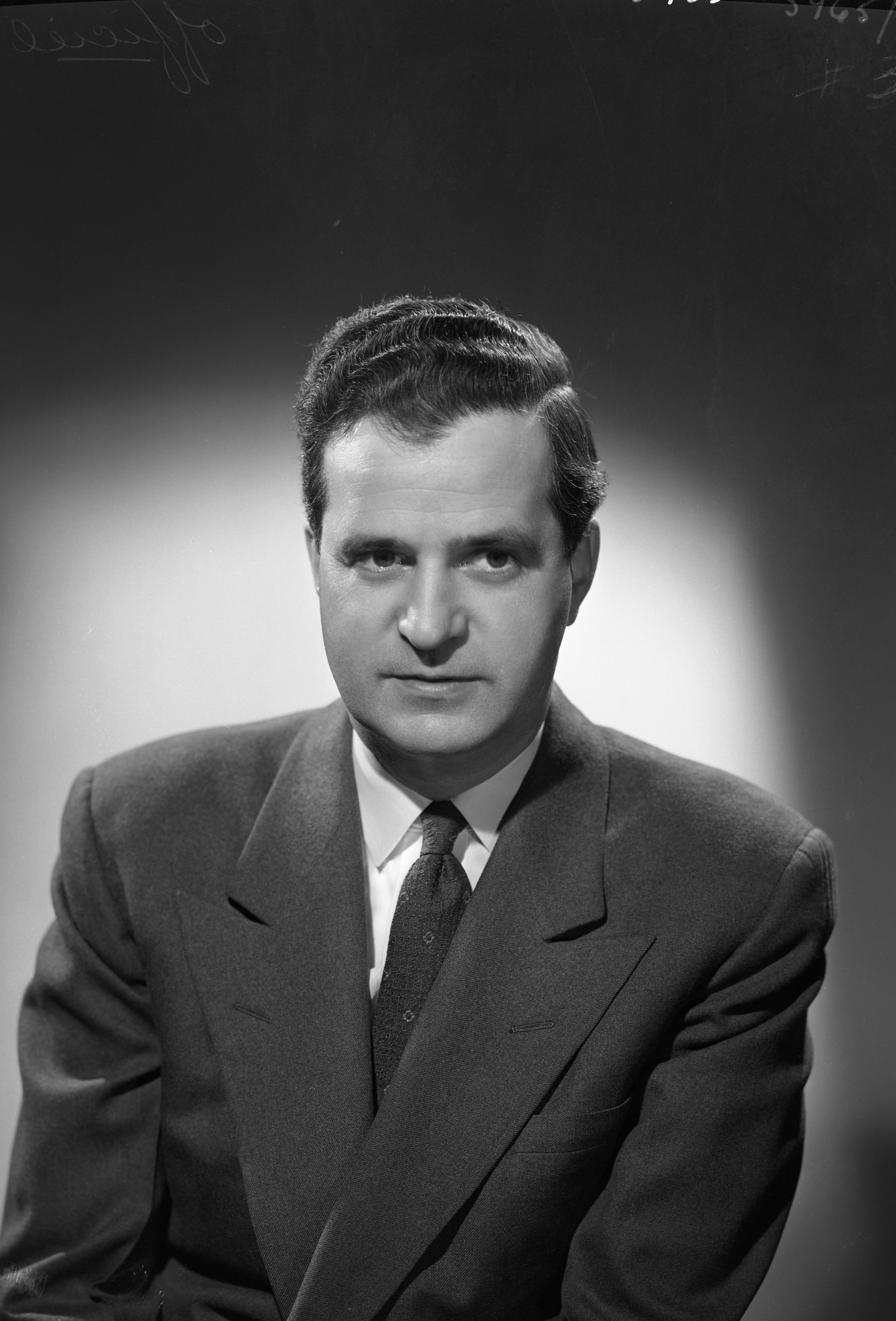 Photographie de Jean-Jacques Bertrand.