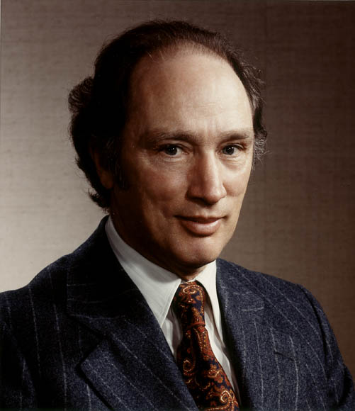 Photographie de Pierre Elliott Trudeau.