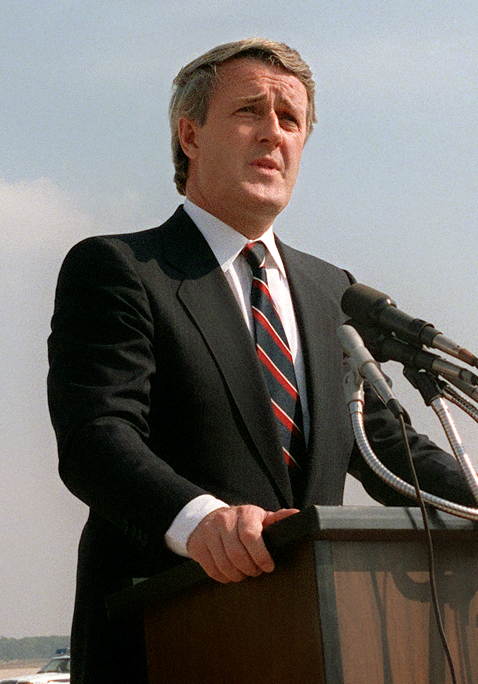 Photographie de Brian Mulroney.