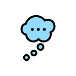 Icon of a thought bubble.