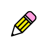 Un crayon. 
