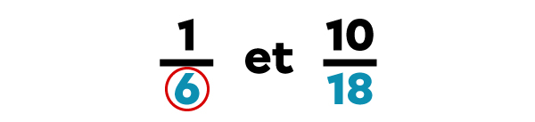 Exemple d’addition de fractions dont le dénominateur est différent-2