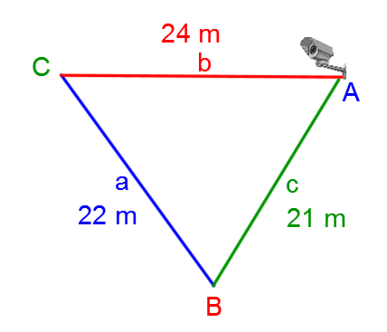 Triangle scalène ABC