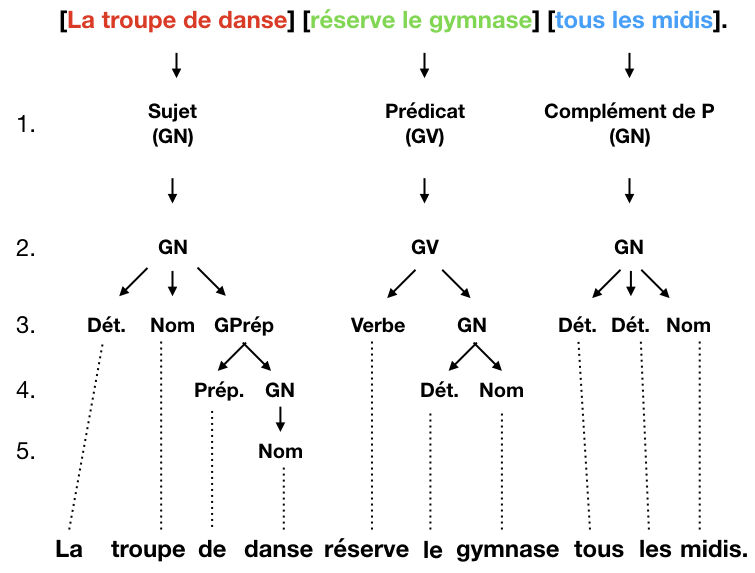 L’analyse de la phrase Alloprof L’analyse de la phrase Alloprof