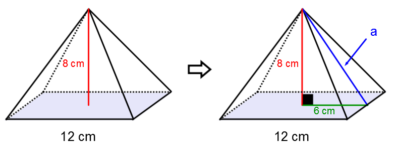 Comment Calculer La Hauteur D Une Pyramide