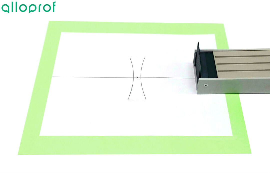 Focal Length Ruler Determining the Focal Length of a Lens | Secondaire | Alloprof