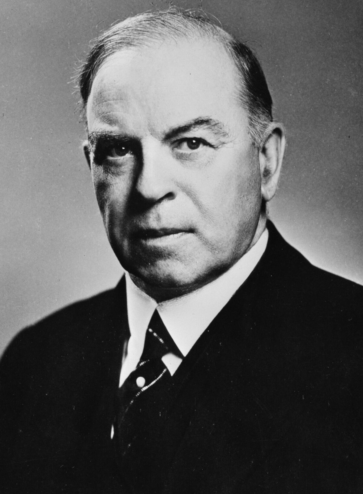 William ​Lyon Mackenzie King, Prime Minister of Canada during World War II.