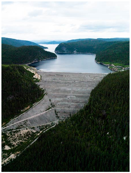 Le barrage Daniel-Perron