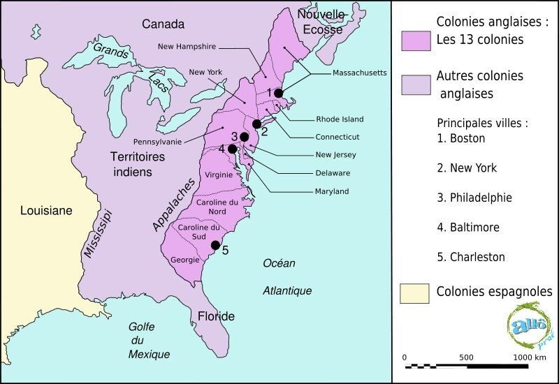 Le territoire conquis en 1763