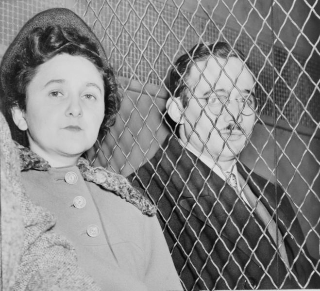 Photo of the Rosenbergs.