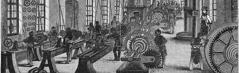 Division of labour in a factory