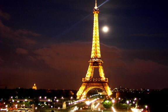 The Eiffel Tower.