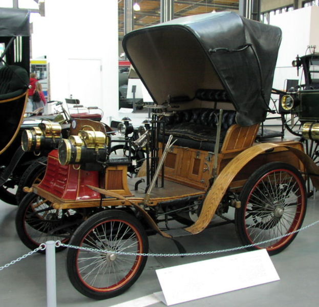 Voiture Benz grandement améliorée en 1901