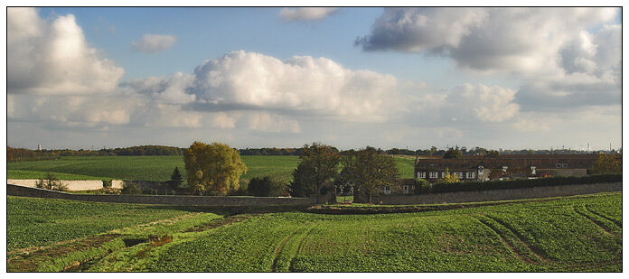 Paysage des campagnes de l’Île-de-France