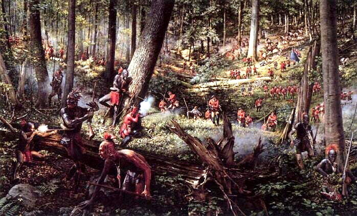 A battle from the War of the Conquest involving Indigenous peoples.