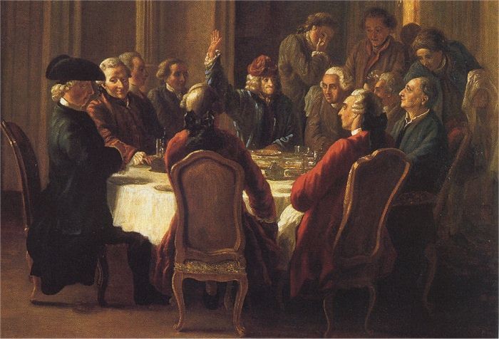 Un diner de philosophes