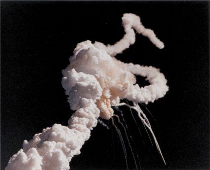 Explosion de la navette Challenger