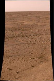 L’une des images prises sur Mars