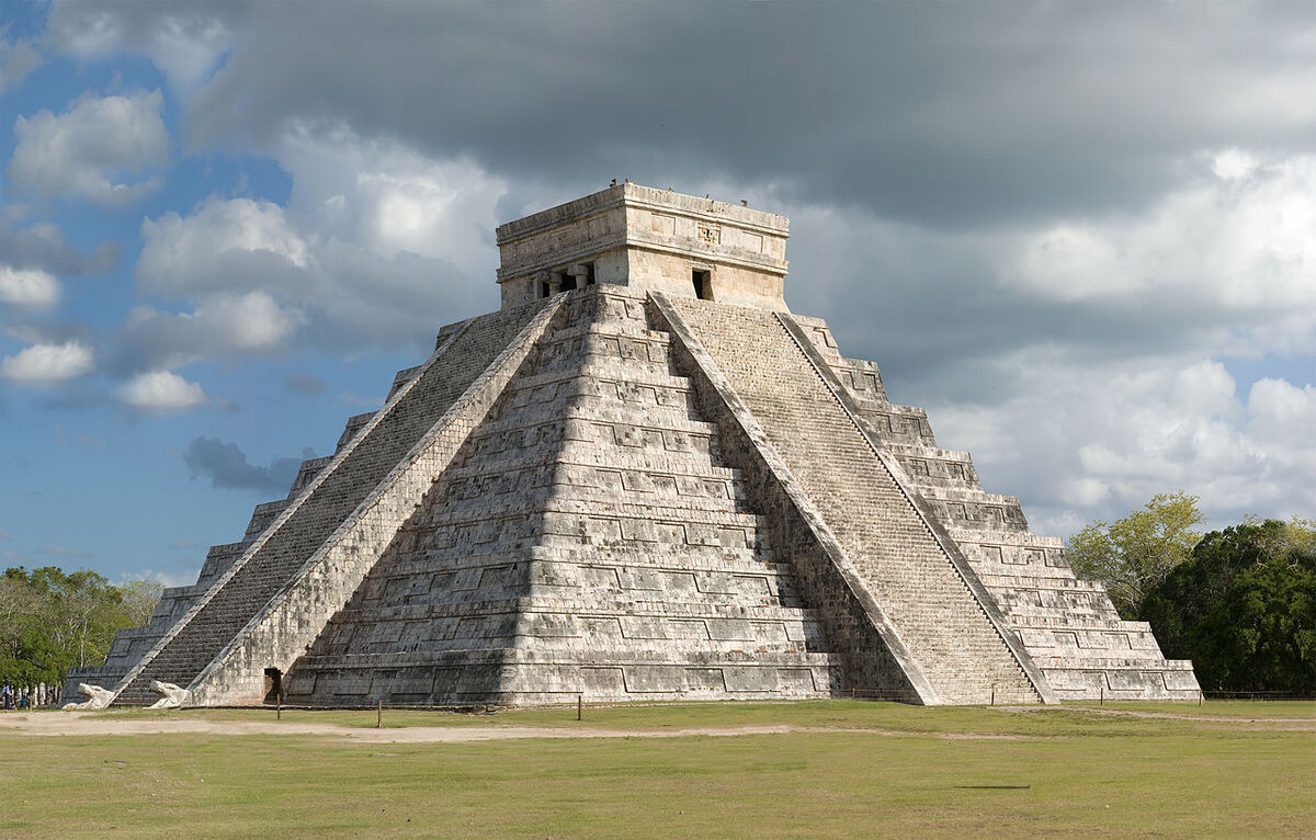 L’une des pyramides mayas