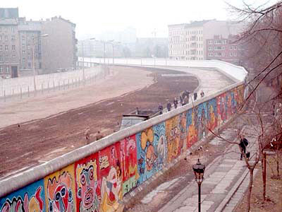 Le mur de Berlin