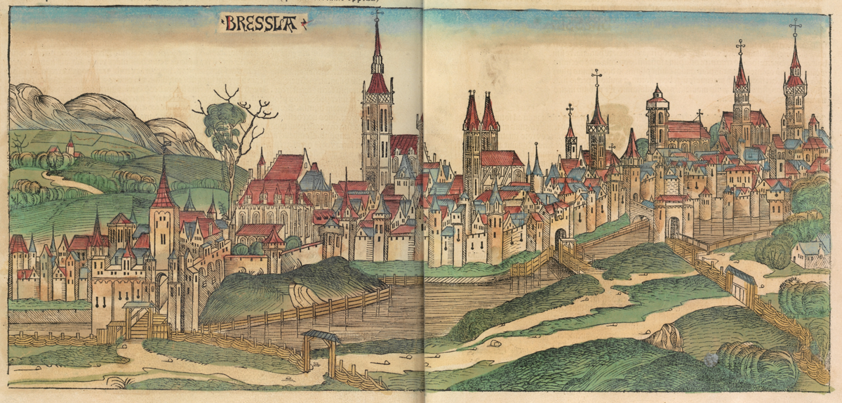 The city of Breslau in late medieval Poland.