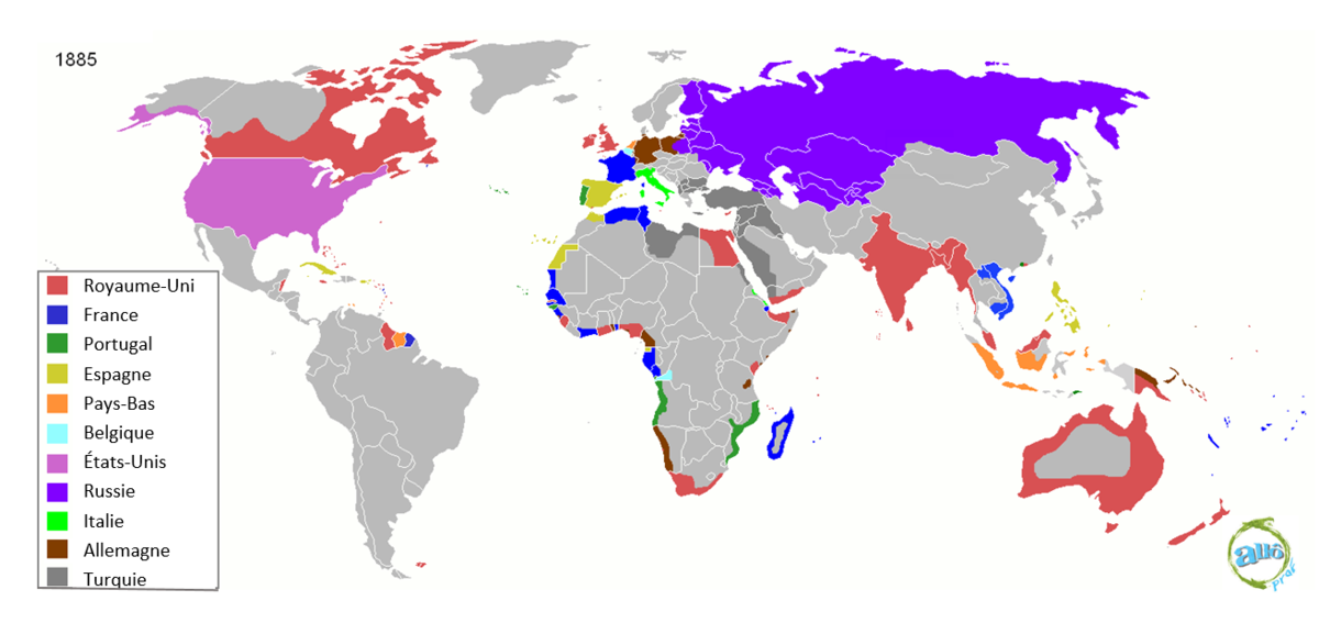 territoire africain 1885