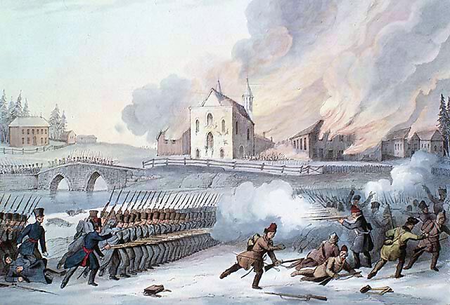 Battle of Saint-Eustache.