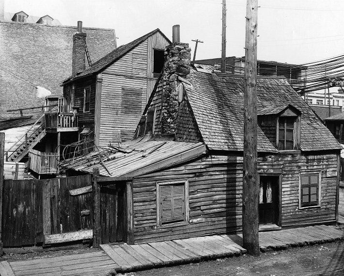 Unsanitary living conditions led to public health problems.