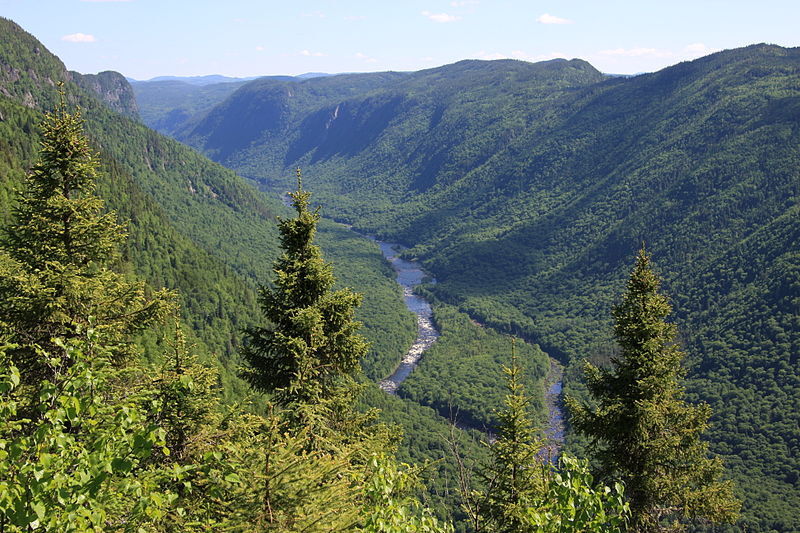 The Jacques-Cartier Valley in Quebec is named after the river that runs through it