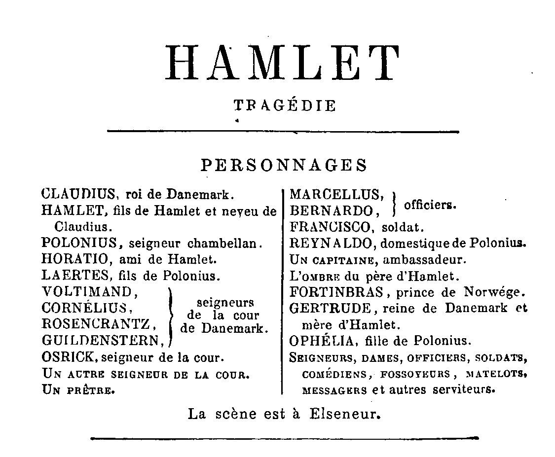 Les composantes du texte théâtral  Secondaire  Alloprof