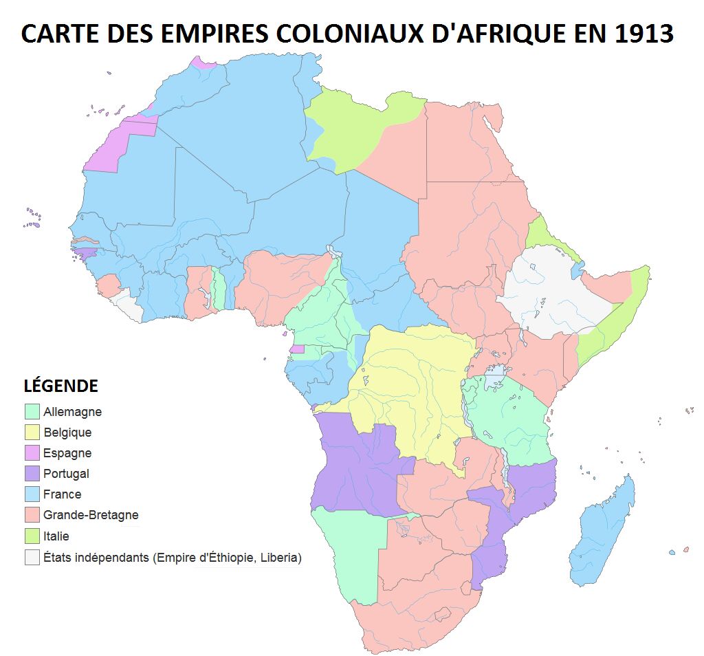 Le Partage Colonial De L’Afrique à La Fin Du 19e Siècle