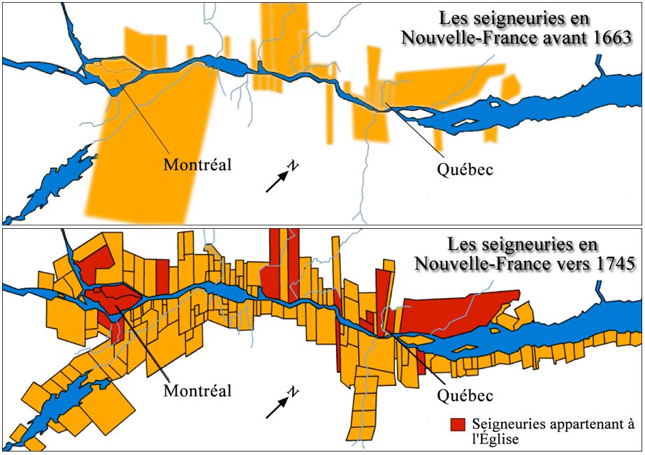 Les Villes En Nouvelle France Alloprof