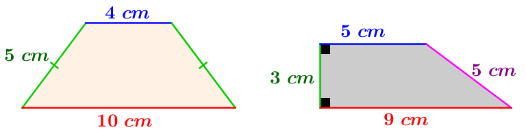 Le Perimetre Et L Aire Des Quadrilateres Alloprof