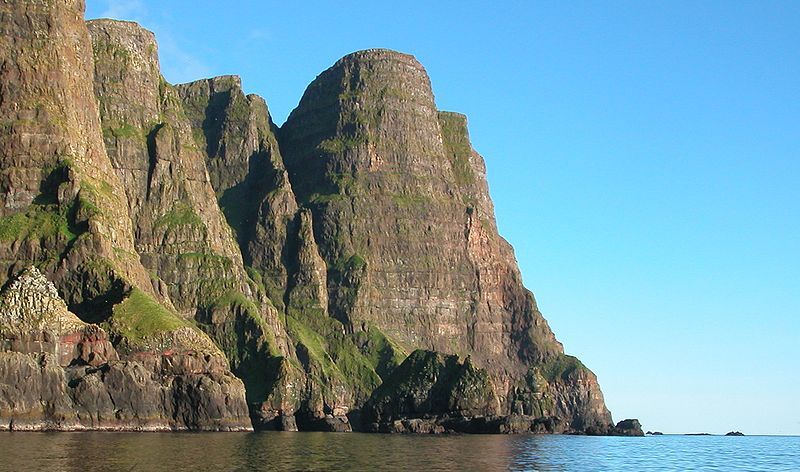 Rocky coastal area